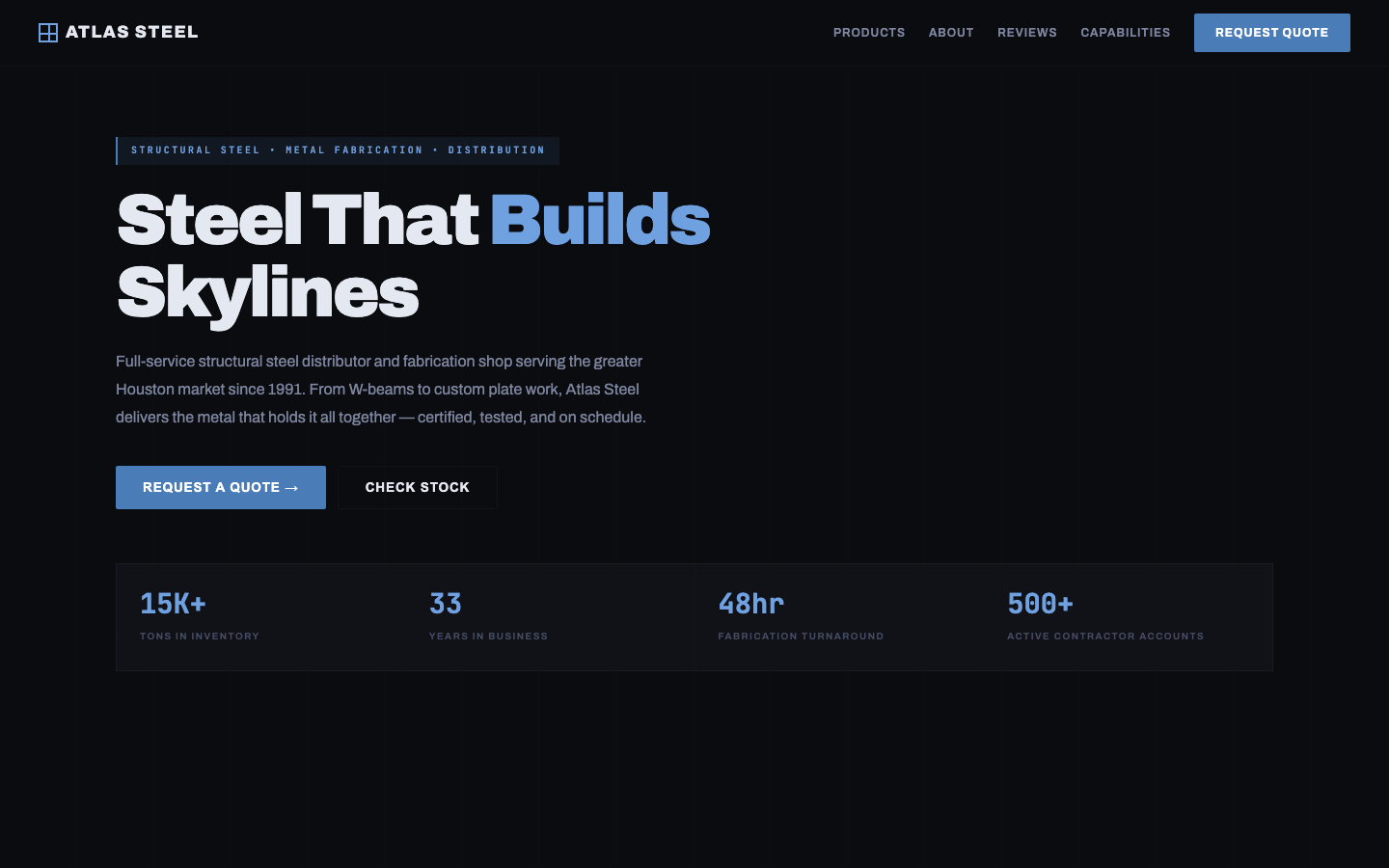 Building Materials — Steel Yard