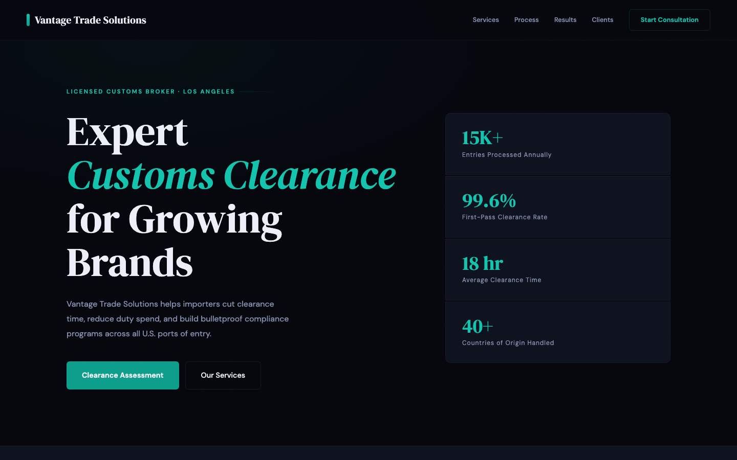 Vantage Trade Solutions