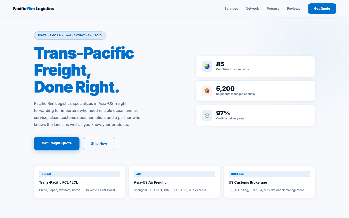 Pacific Rim Logistics