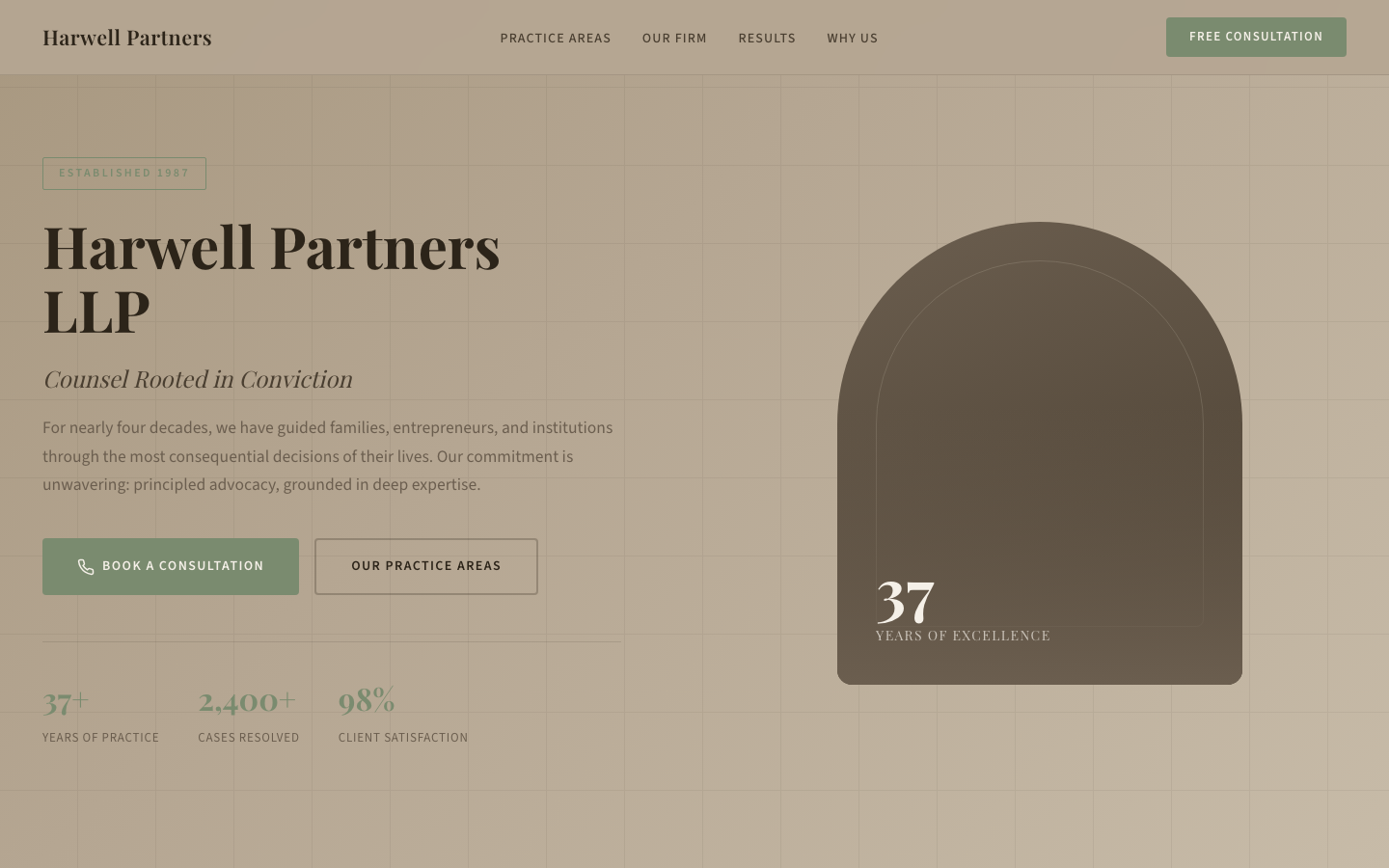 Sandstone & Sage — Harwell Partners LLP