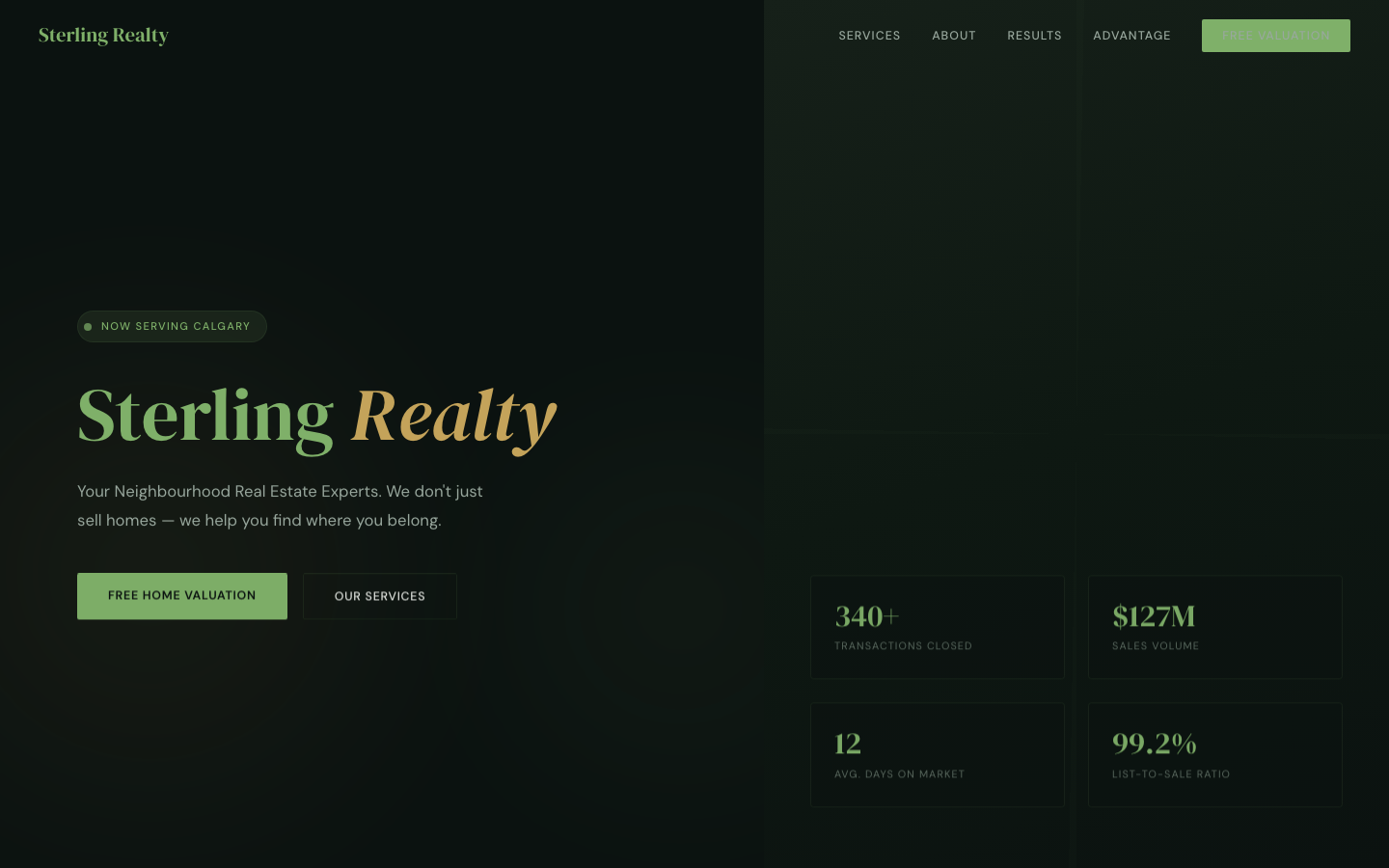 Sterling Realty — Asymmetric Dark Forest
