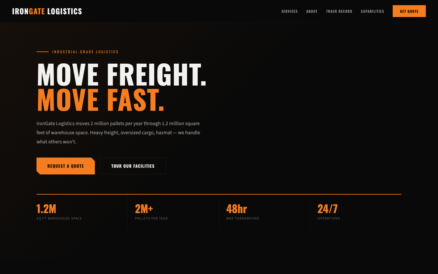 Warehouse Logistics — Steel Forge