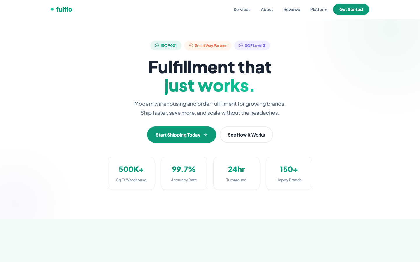 Fulflo — Modern Fulfillment, Simplified