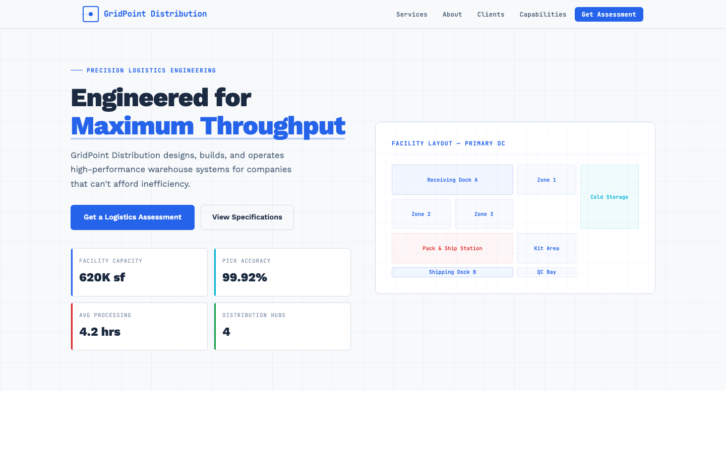 GridPoint Distribution — Precision Logistics Engineering